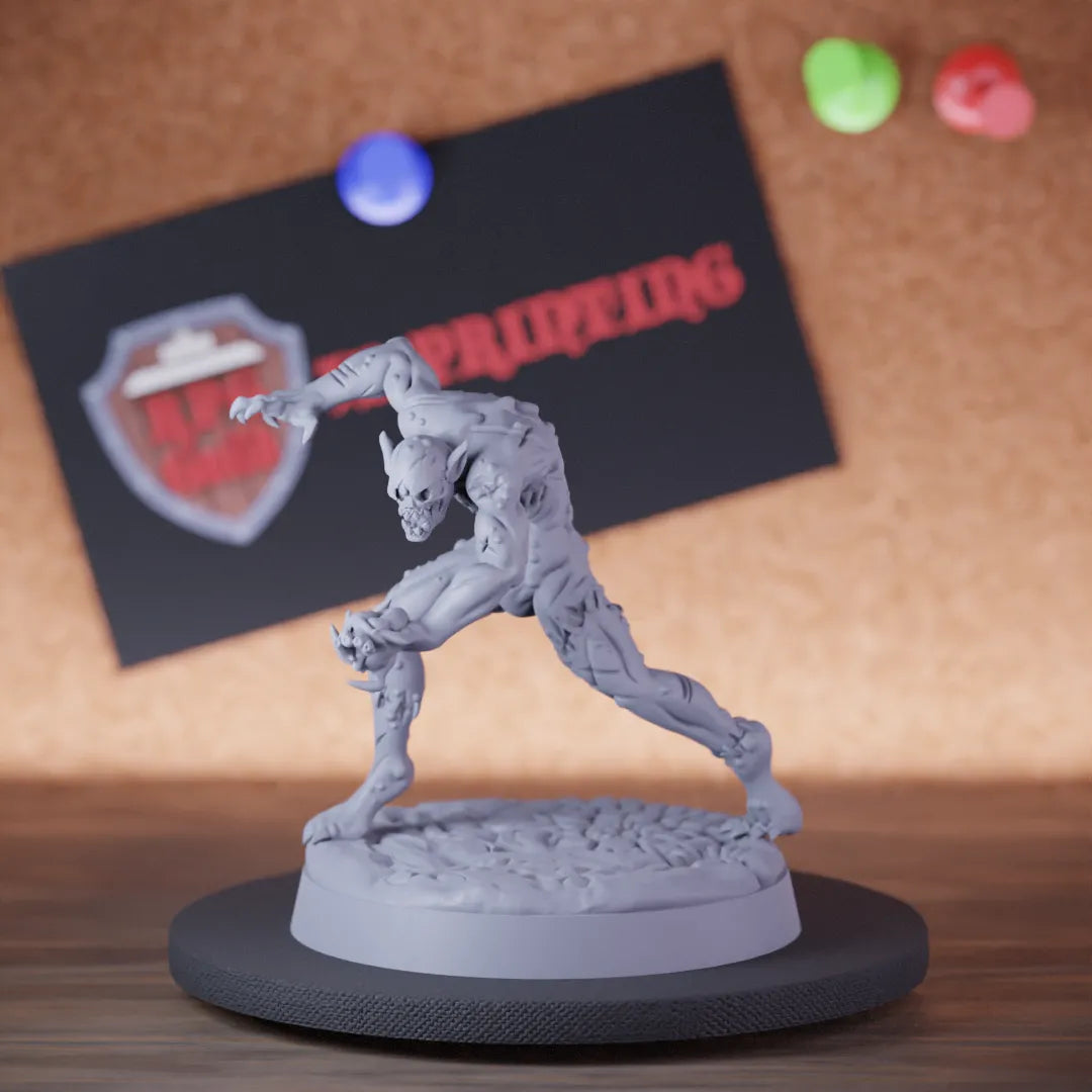 Zombie 5e | DnD Cursed Zombie Monster Miniature