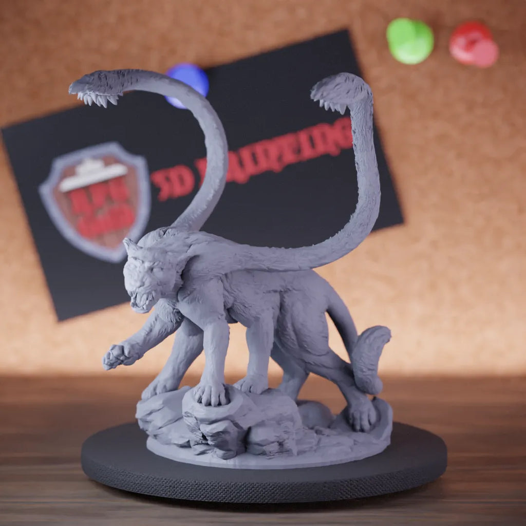 Omlarcat 5e | DnD Displacer Beast Miniature