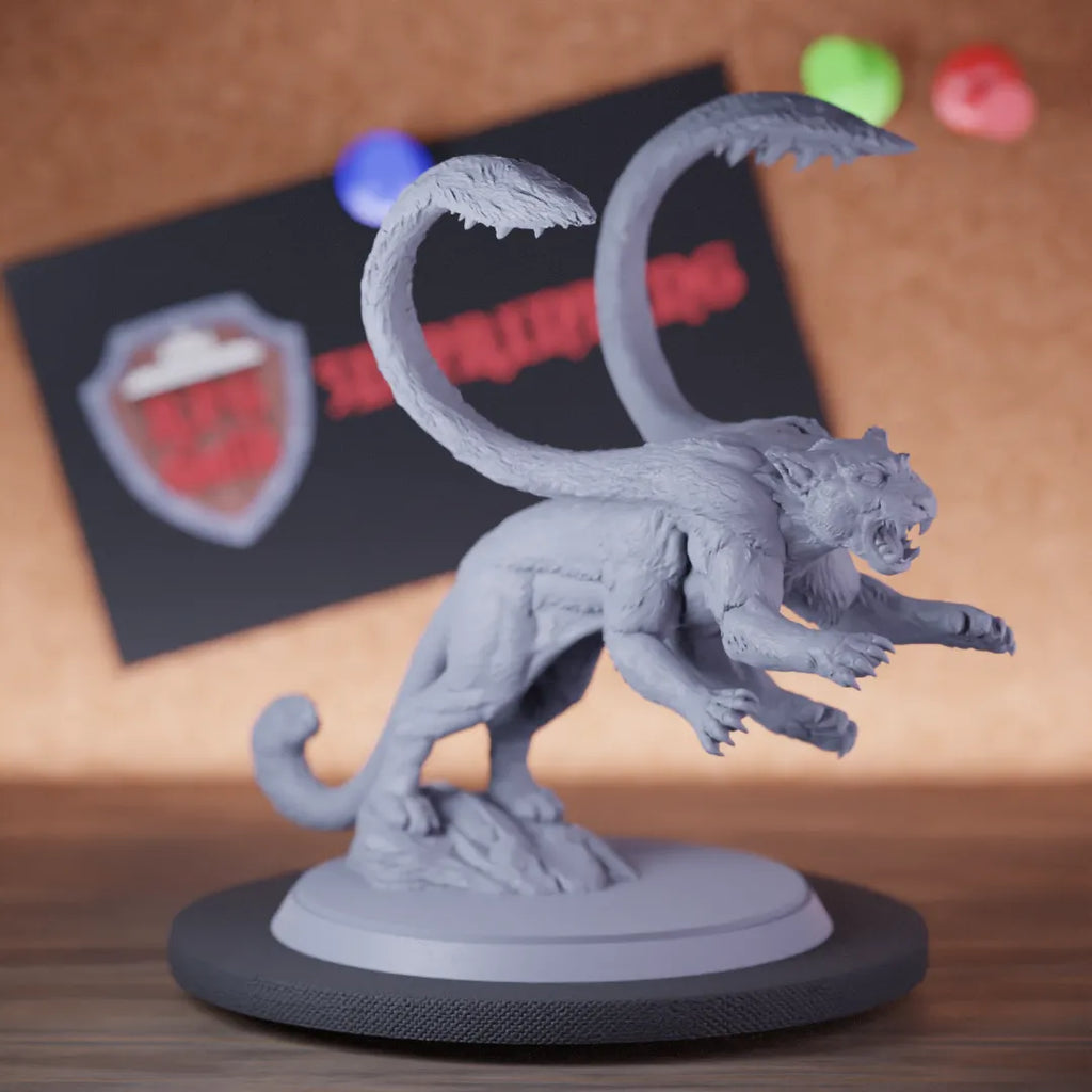Omlarcat 5e | DnD Displacer Magical Beast Miniature