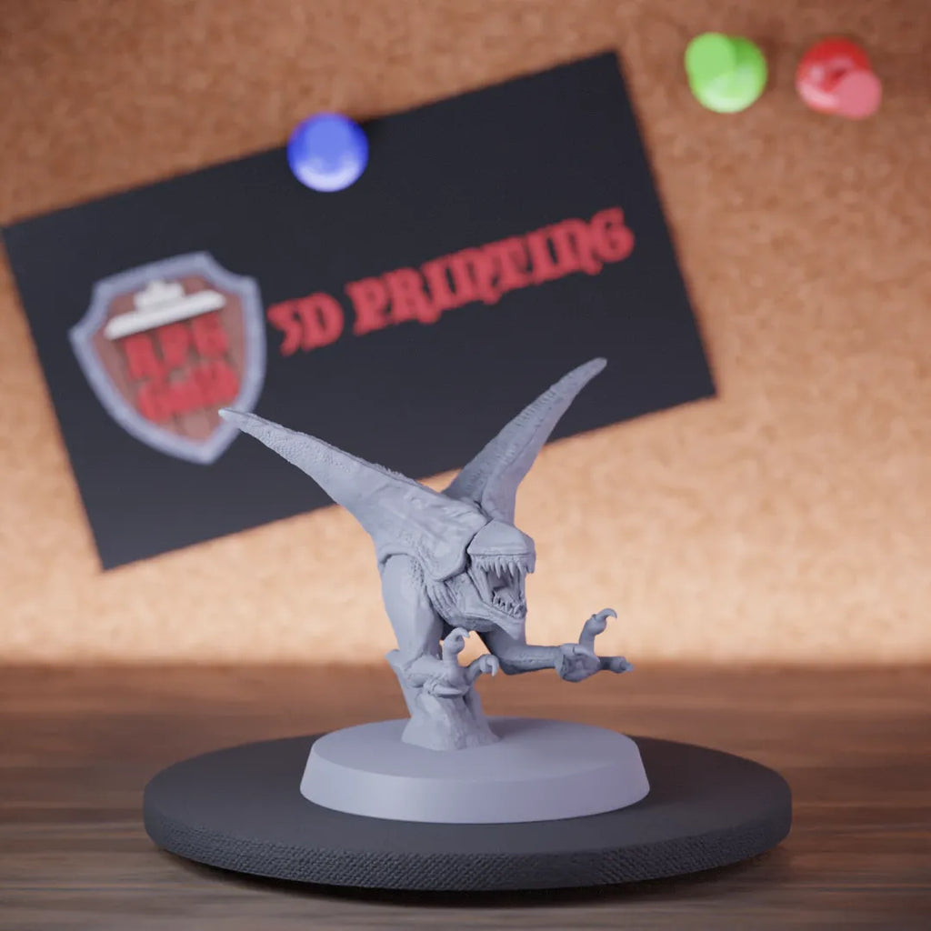 Highly detailed abyssal chicken gore miniature of DD, perfect for DnD 5e encounters, fantasy tabletop RPG campaigns, painting and display.