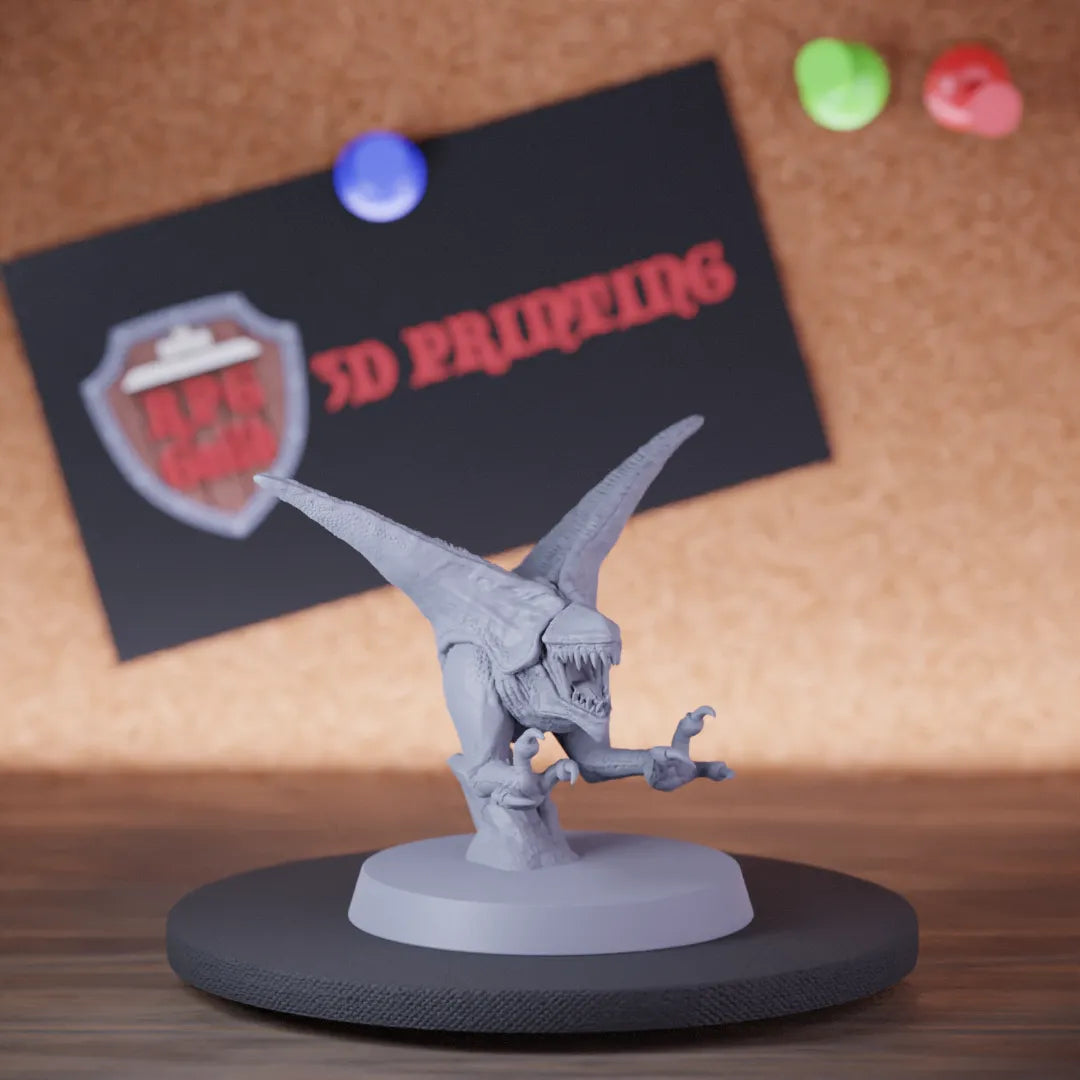 Highly detailed abyssal chicken gore miniature of DD, perfect for DnD 5e encounters, fantasy tabletop RPG campaigns, painting and display.