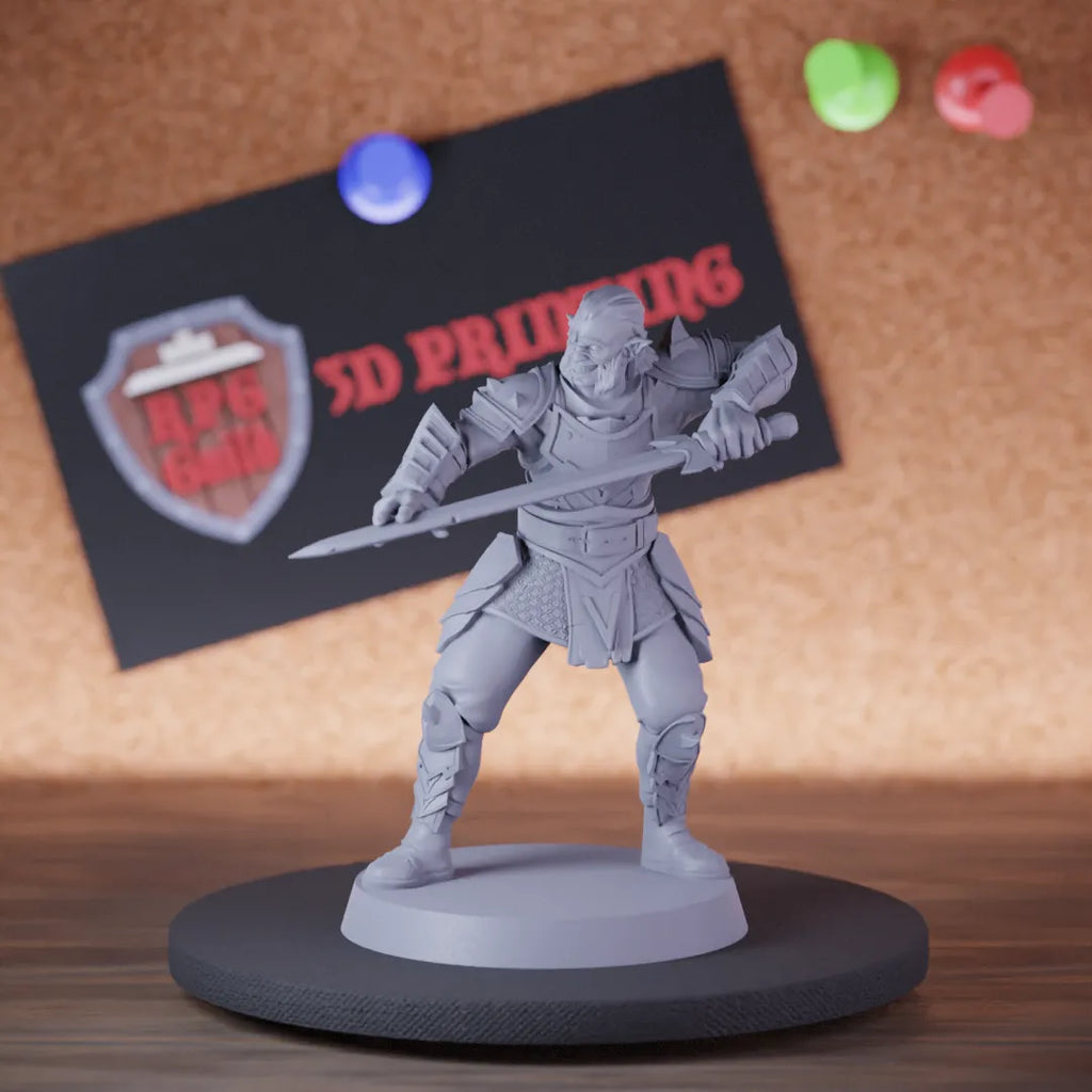 Hobgoblin 5e | DnD Hobgoblin Defender Sword Miniature