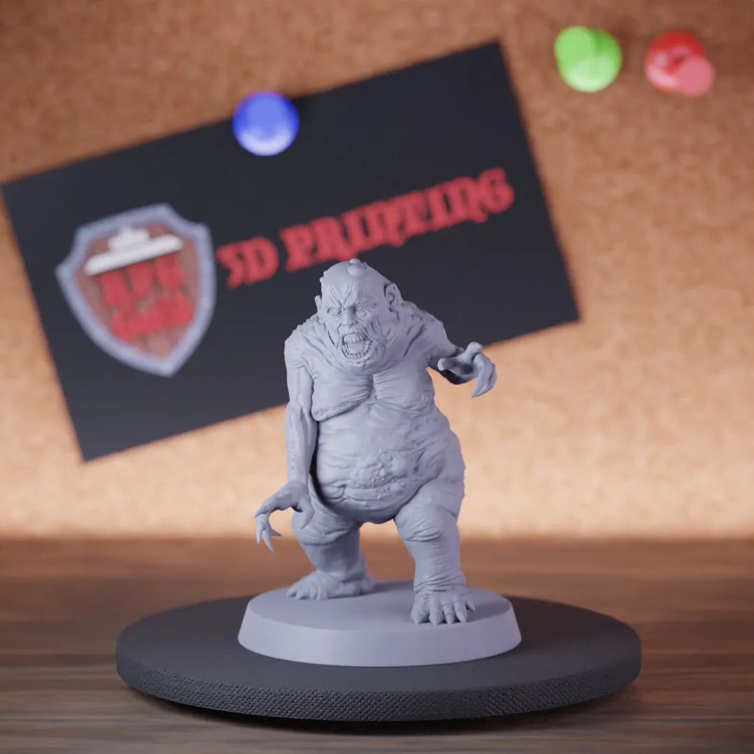 Highly detailed demon mane miniature of DD, perfect for DnD 5e encounters, fantasy tabletop RPG campaigns, painting and display.