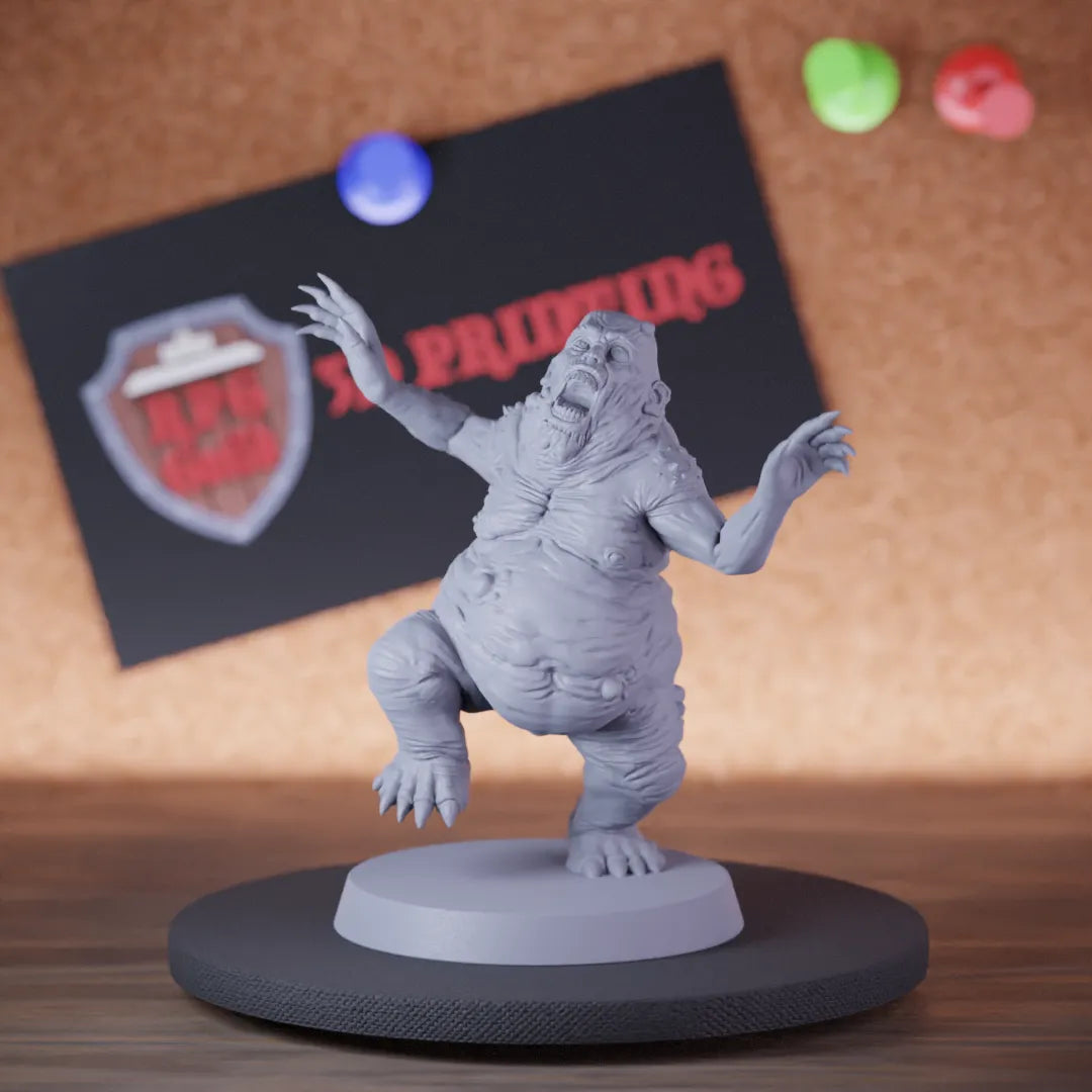 Highly detailed demon lesser mane fiend miniature of DD, perfect for DnD 5e encounters, fantasy tabletop RPG campaigns, painting and display.