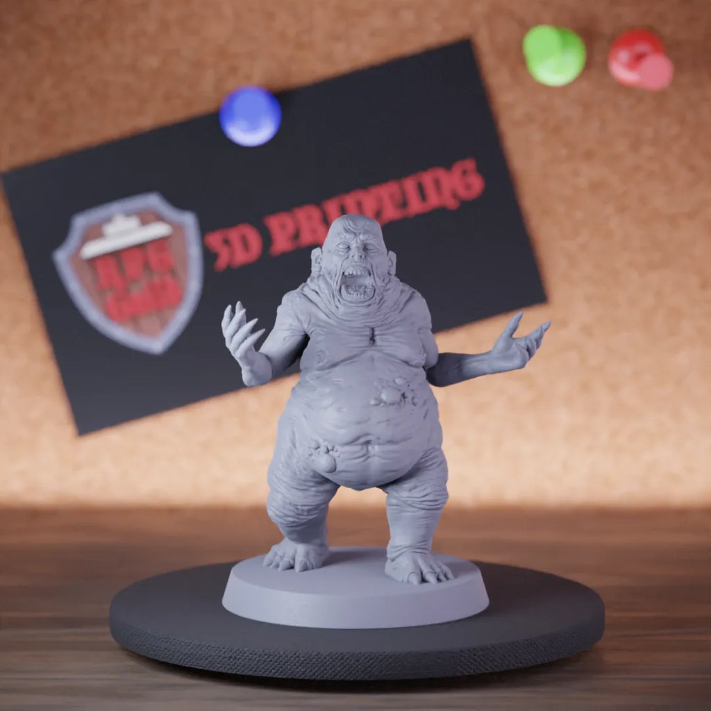 Highly detailed demon greater mane fiend miniature of DD, perfect for DnD 5e encounters, fantasy tabletop RPG campaigns, painting and display.