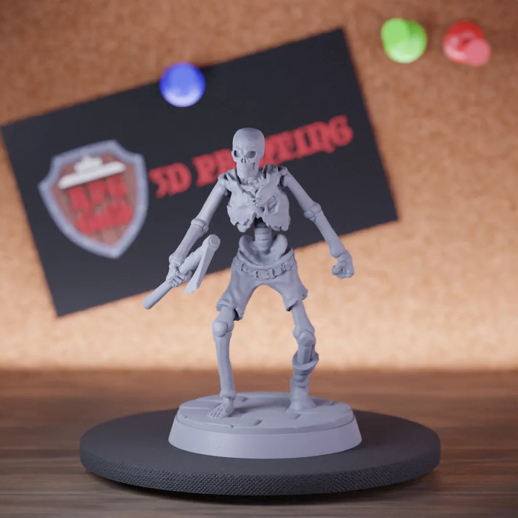 Skeleton 5e | DnD Skeleton Miner Monster Miniature