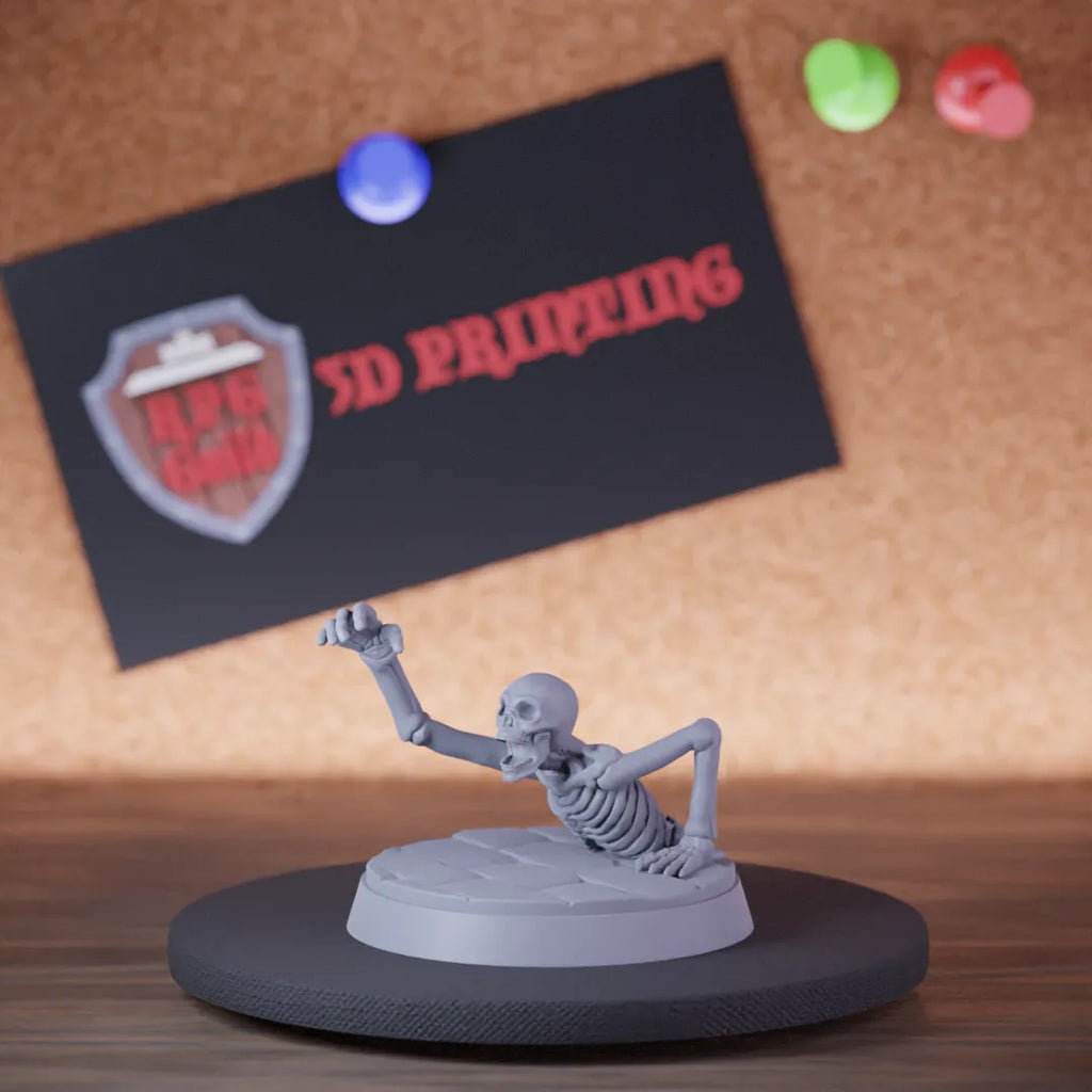 Skeleton 5e | DnD Crawling Skeleton Undead Monster Miniature
