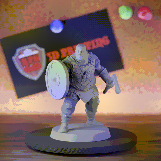 Fighter 5e | DnD Bully Axe Bandit Miniature