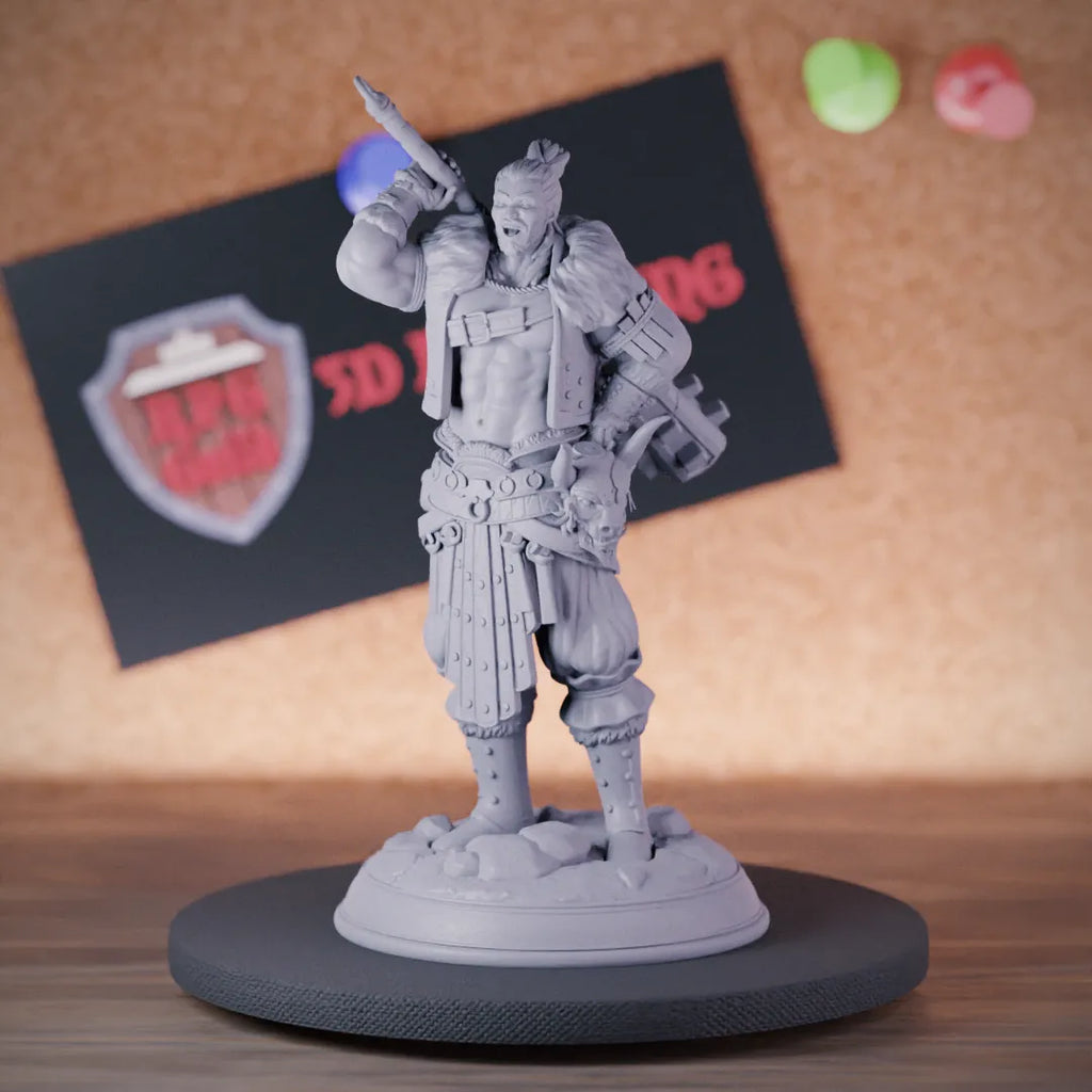 Barbarian 5e | DnD Barbarian Human Ronin Miniature