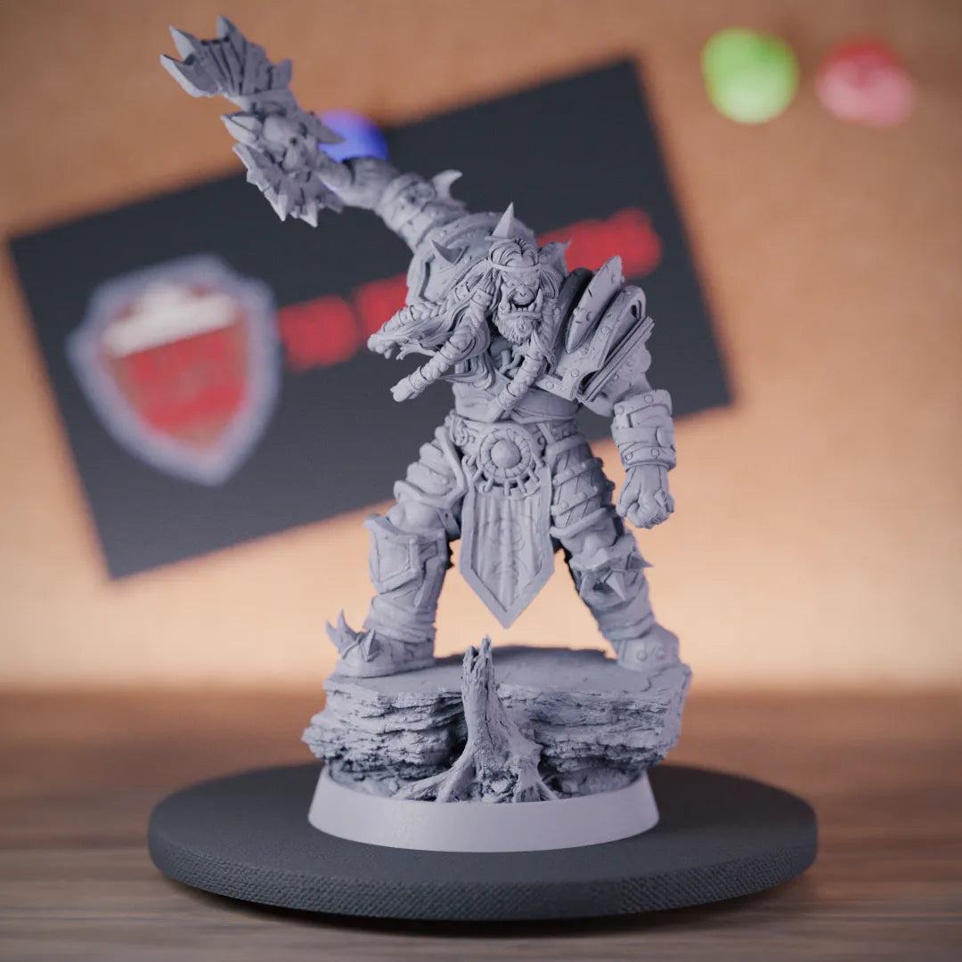 Orc 5e | DnD Orc Conquest Paladin Miniature