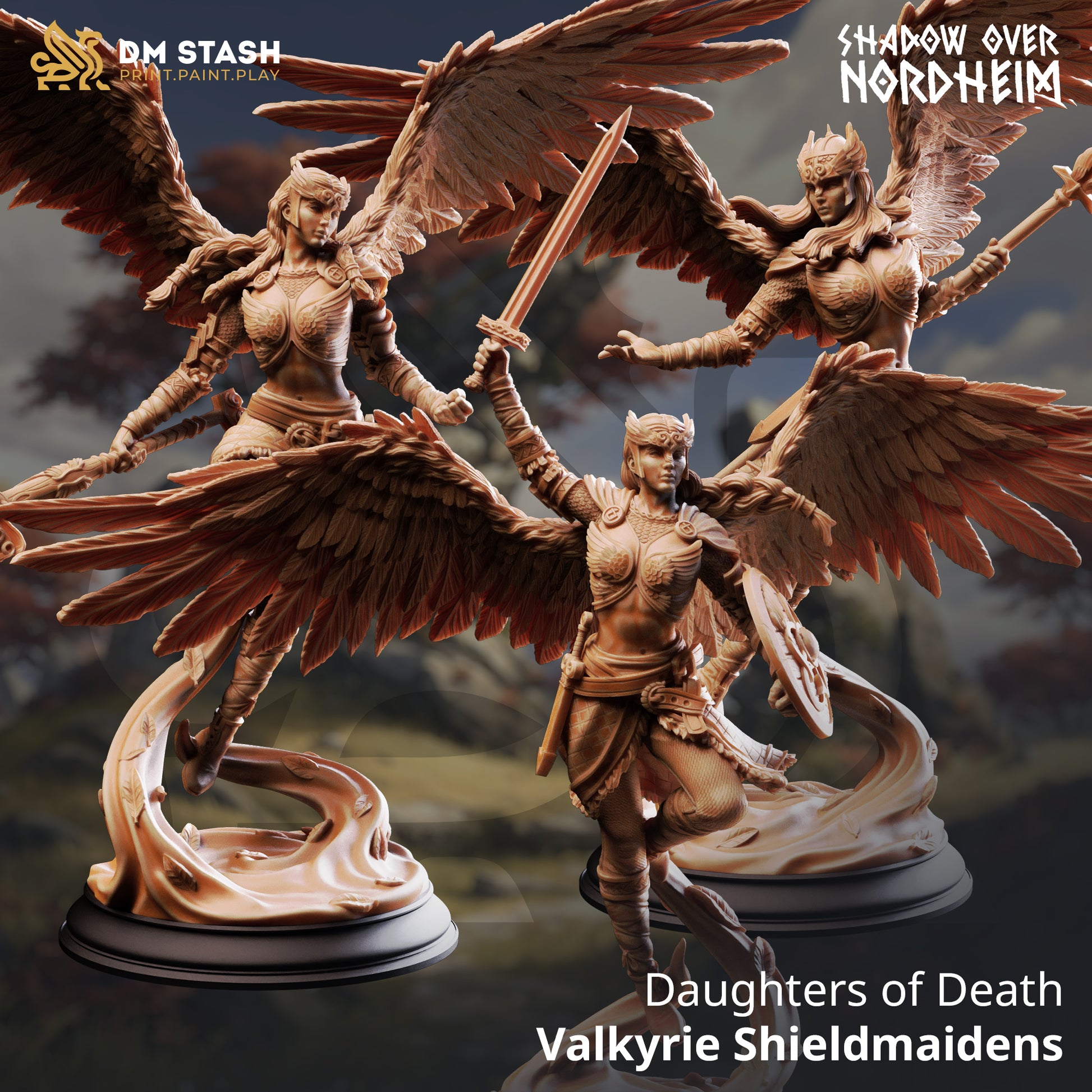 Shadow Over Nordheim Bundle | DnD Miniature Set | 32-75mm