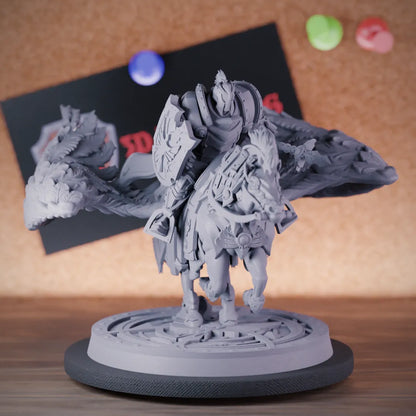 5e Paladin | DnD Paladin Pegasus Rider Miniature