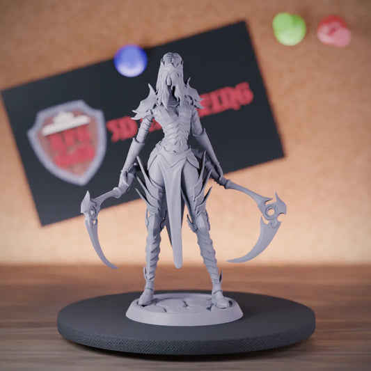 Undead 5e | DnD Female Cultist Reaper Miniature | RPG Guild