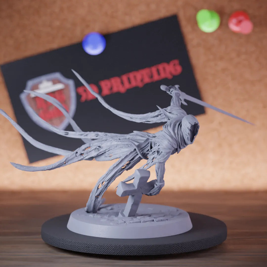 Ghost 5e | DnD Ghost Undead Attack Sword Miniature