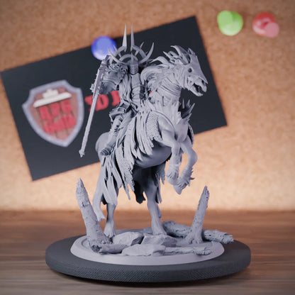 Undead 5e | DnD Undead Cavalier King Miniature