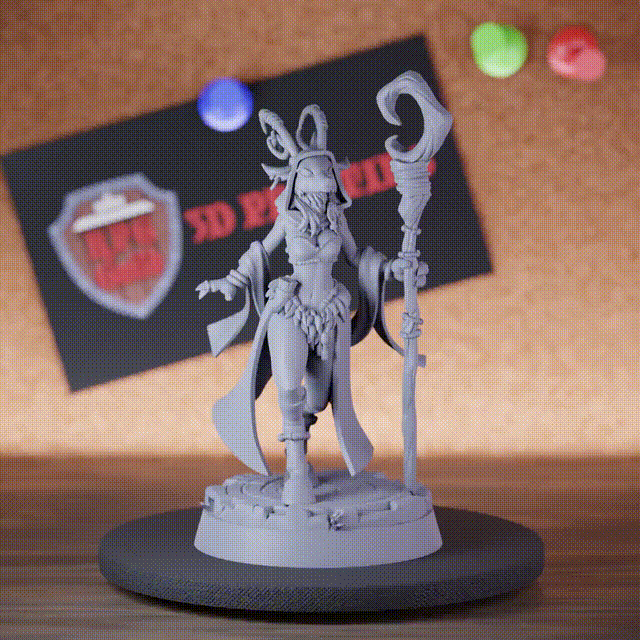 Deerfolk 5e | DnD Deerfolk Druid Nature Protector Miniature