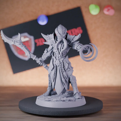 Mind Flayer 5e | DnD Mind Flayer Warlock Miniature | RPG Guild