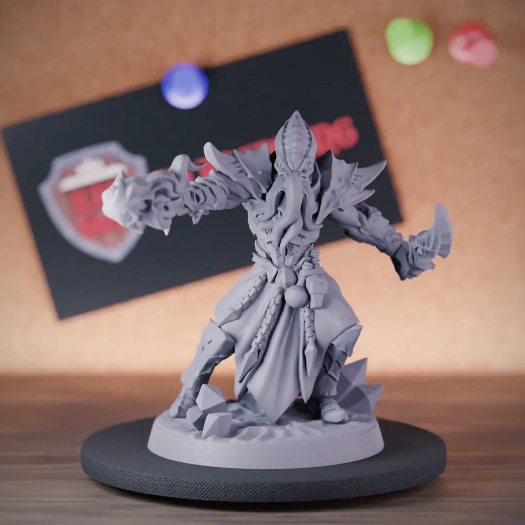 Mind Flayer 5e | DnD Mind Flayer Reaver Miniature