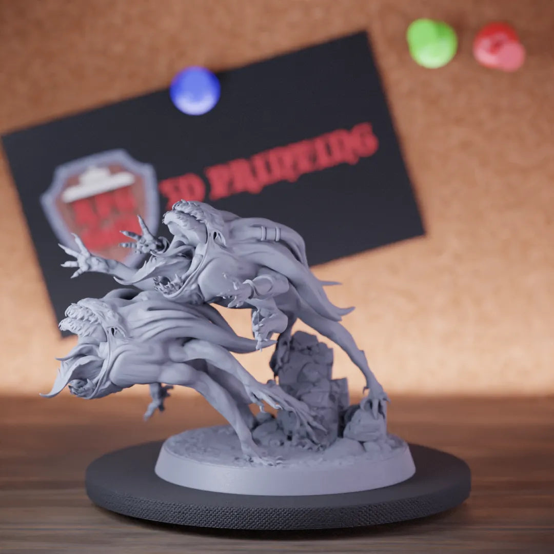 Highly detailed demon flame devilish flea miniature of DevilishFlea, perfect for DnD 5e encounters, fantasy tabletop RPG campaigns, painting and display.