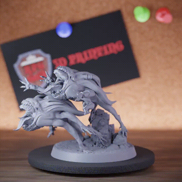 Dämon 5e | DnD Zwei teuflische Flöhe Dämonenminiatur