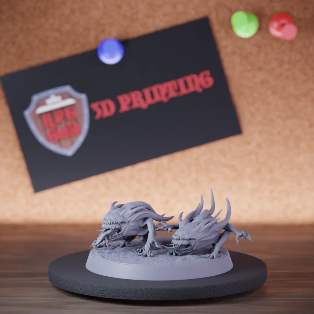Highly detailed demon lesser flame devilish flea miniature of DevilishFlea, perfect for DnD 5e encounters, fantasy tabletop RPG campaigns, painting and display.