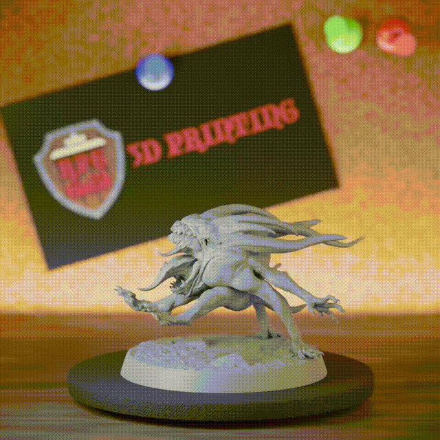 Dämon 5e | DnD Dynamische Teufelsfloh-Dämonenminiatur 