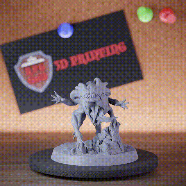 Demon 5e | DnD Devilish Flea Roaring Demon Miniature