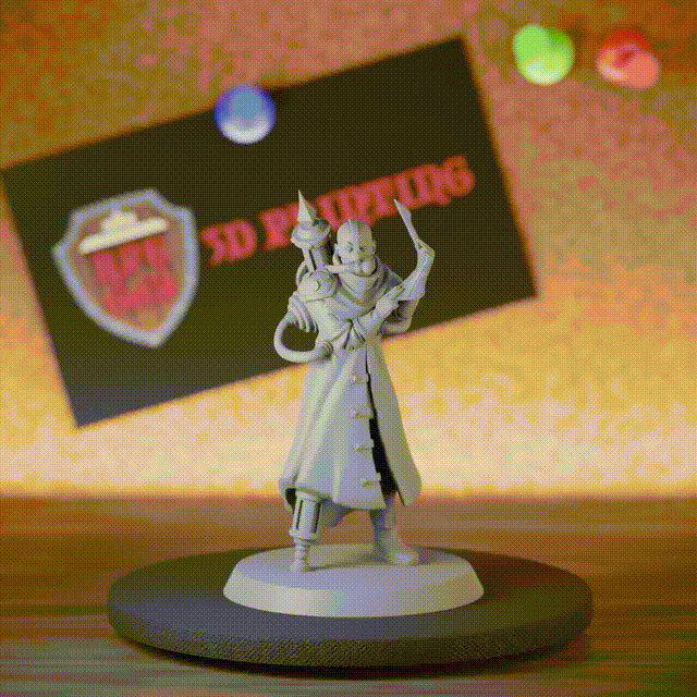 Kultist 5e | DnD Doctor Mad Artificier Miniatur 