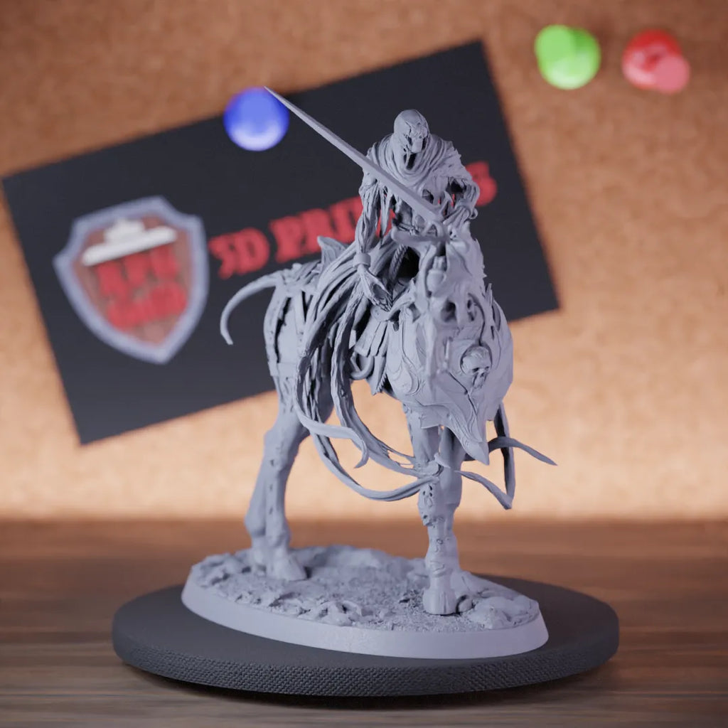 Ghost 5e | DnD Ghost Horse Rider Monster Miniature