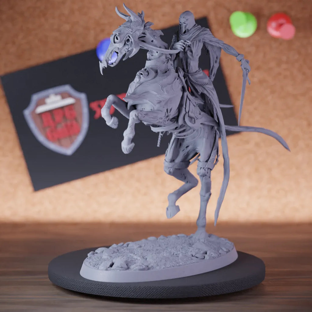 Ghost 5e | DnD Ghost Spirit Rider Warrior Miniature