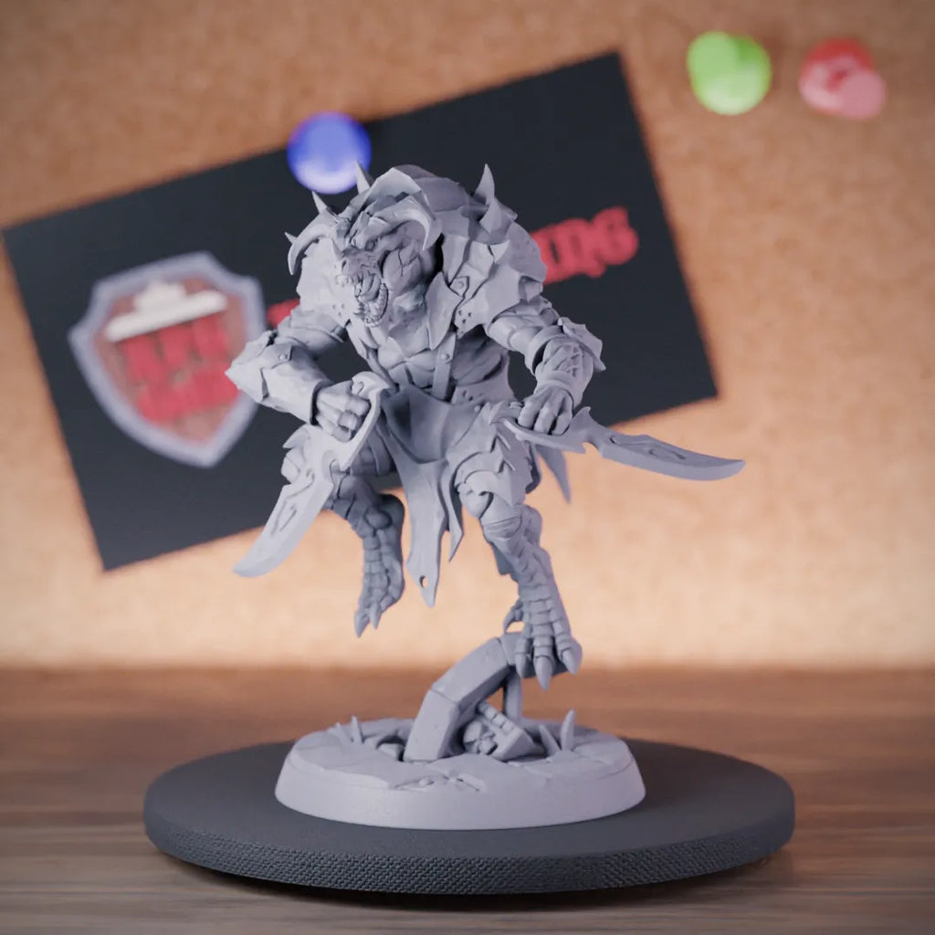 Dragonborn 5e | DnD Dragonborn Assassin Troop Miniature