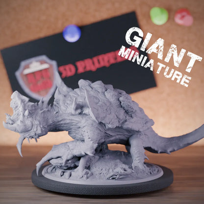 Dragon 5e | DnD Dragon Giant Turtle Miniature