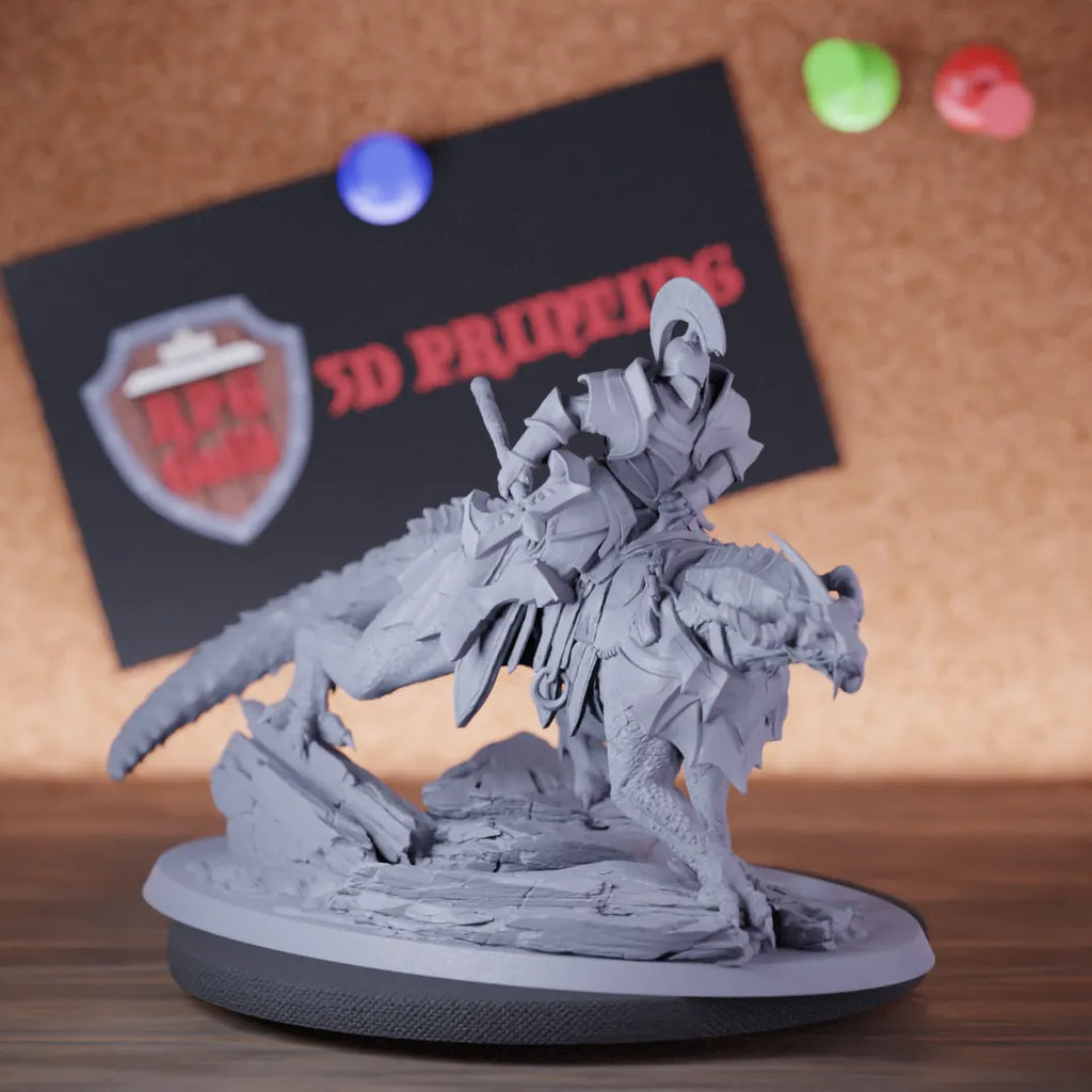 Paladin 5e | DnD Paladin Rider Greataxe Miniature