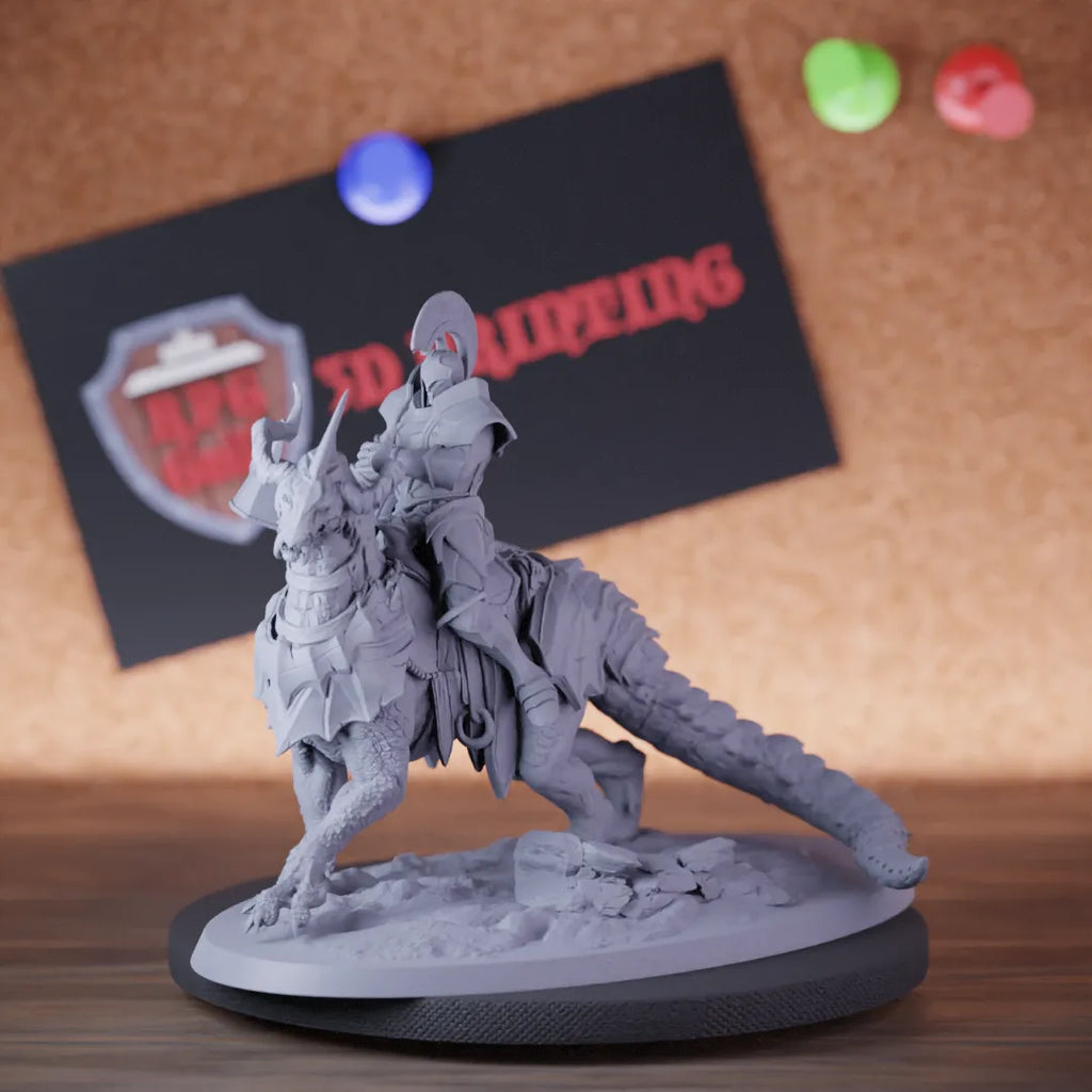 Paladin 5e | DnD Paladin Guard Drake Rider Miniature