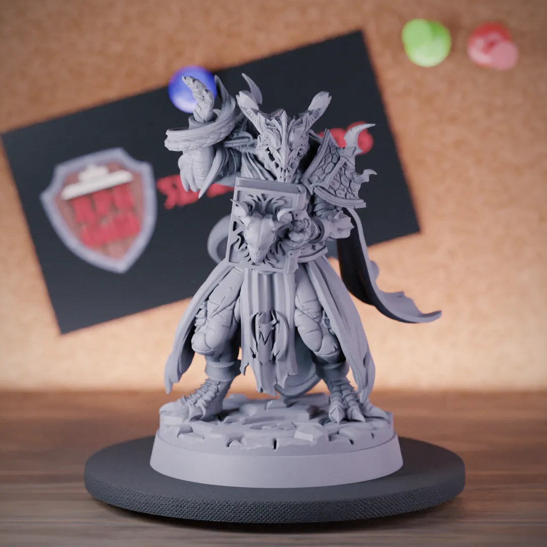 Dragonborn 5e | DnD Dragonborn Warlock Wizard Miniature