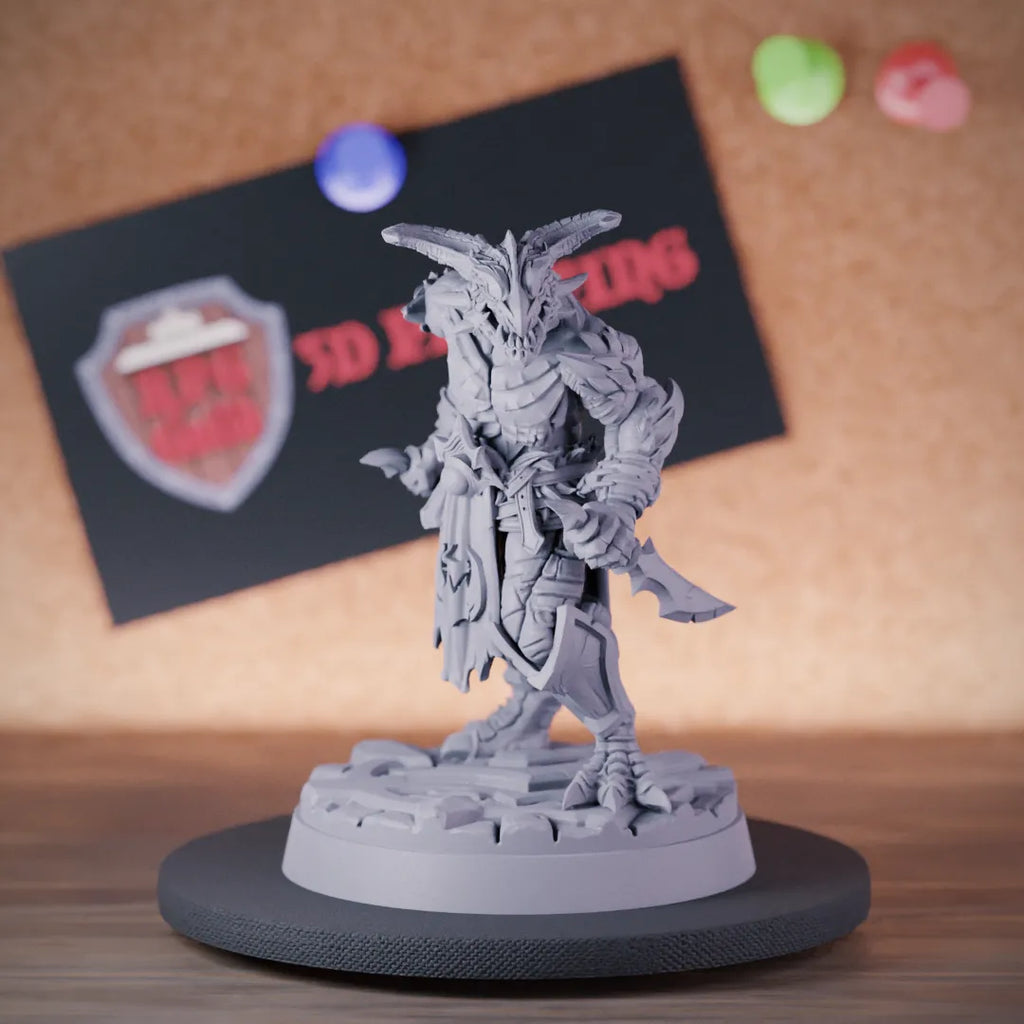 Dragonborn 5e | DnD Dragonborn Rogue Assasin Miniature
