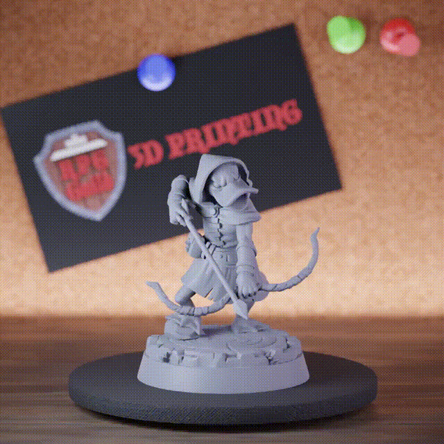 Duckfolk 5e | DnD Scout Duckfolk Ranger Miniature