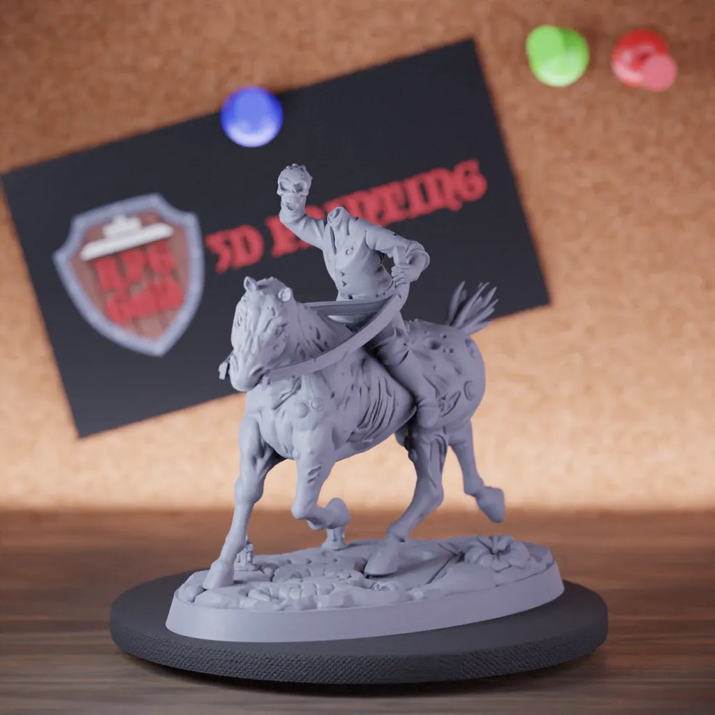 Skeleton 5e | DnD Skeleton Headless Rider Miniature