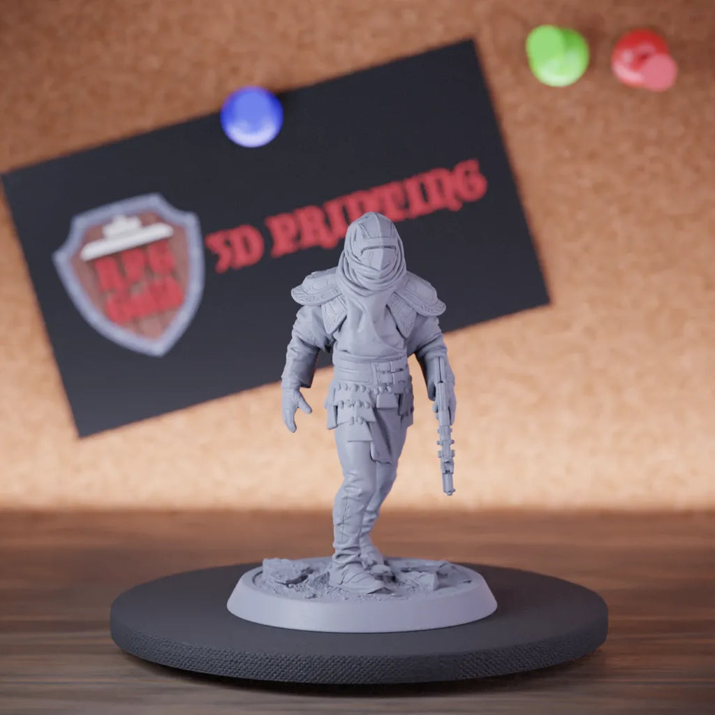 Rogue 5e | DnD Fighter Rogue Gun Miniature