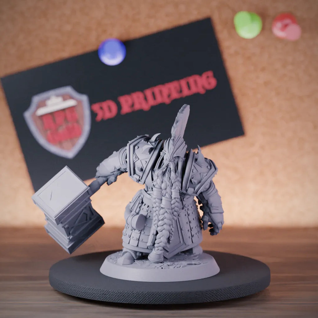 Duergar 5e | DnD Duergar Fighter Footman Miniature 