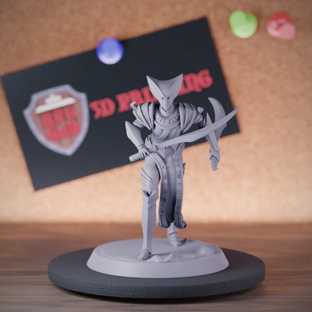Fighter 5e | DnD Female Egyptian Human Guard Miniature