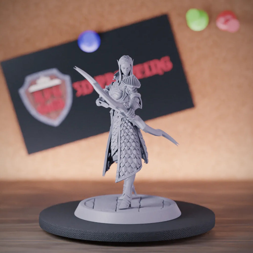 Elf 5e | DnD Elf Archer Ranger Miniature
