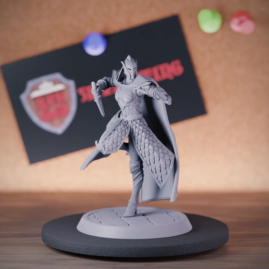 Elf 5e | DnD Elf Dagger Fighter Miniature