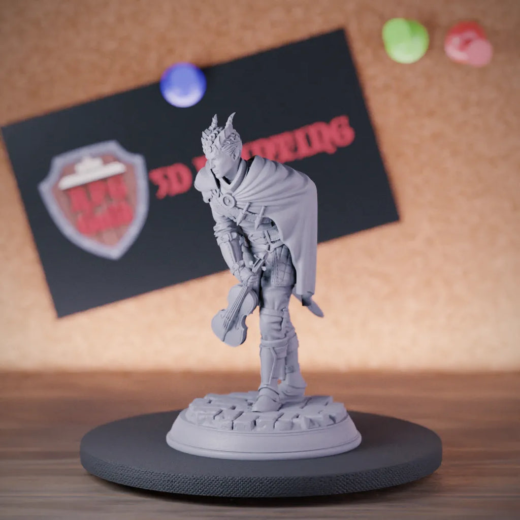 Tiefling 5e | DnD Tiefling Bard Sathyr Miniature