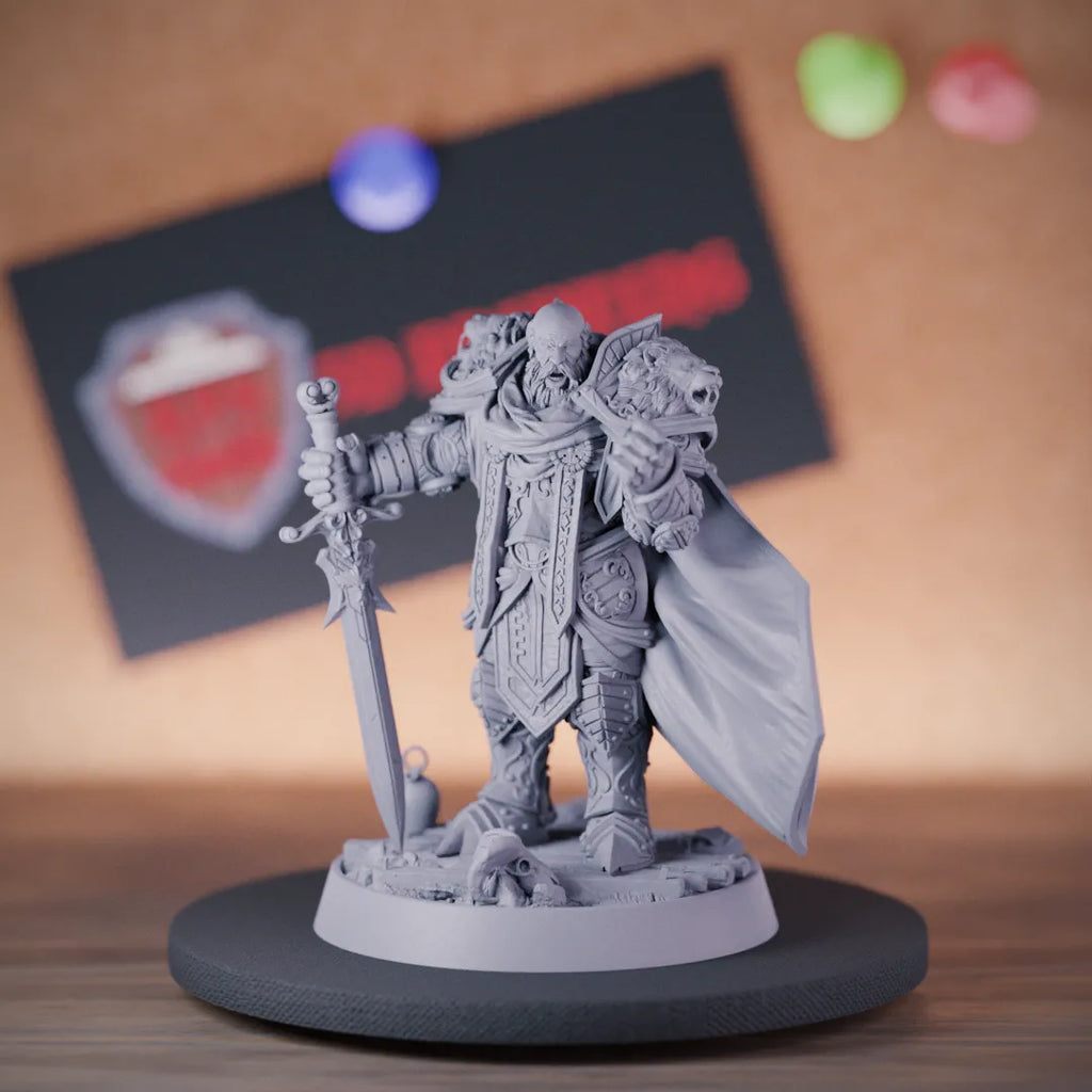 Human 5e | DnD Human Paladin Warrior Miniature