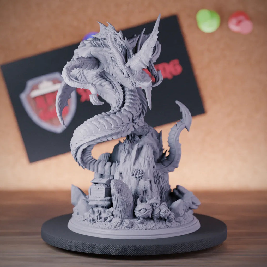 Leviathan 5e | DnD Water Dragon Leviathan Miniature