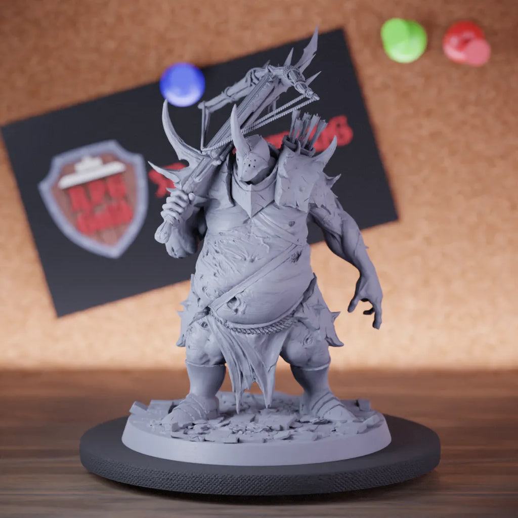 Demon 5e | DnD Demon Ogre Crossbow Warchief Miniature