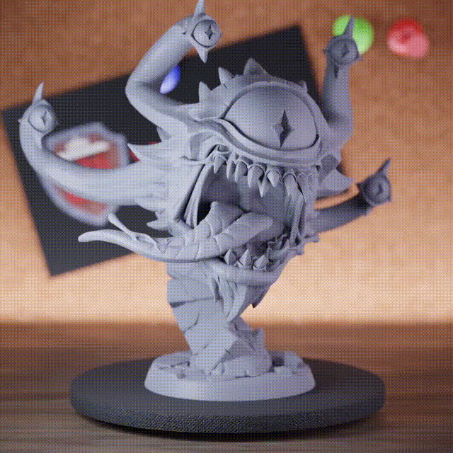 Beholder 5e | DnD Stalker Eyes Beholder Miniature