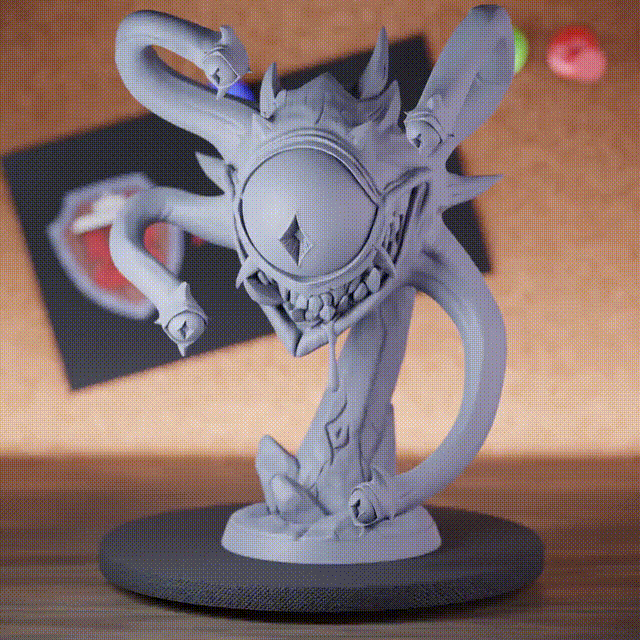 Beholder 5e | DnD Tyrant Orb Beholder Miniature