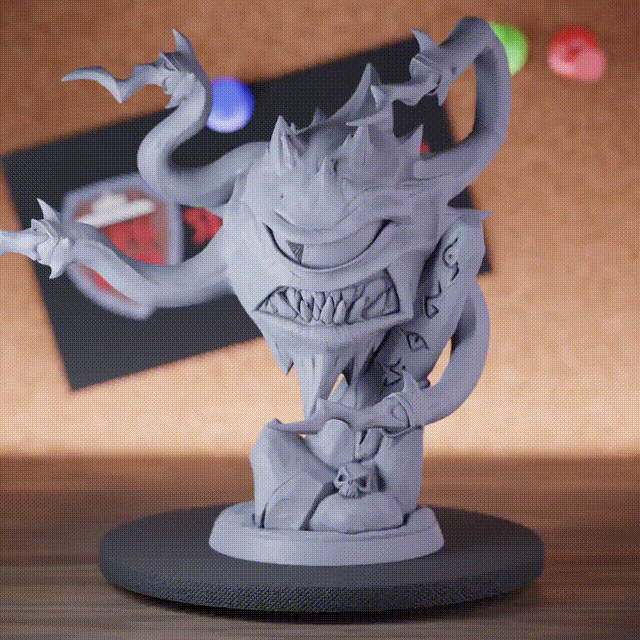 Beholder 5e | DnD Toothy Beholder Horror Miniature